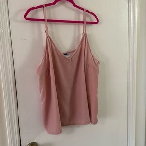 Blush pink velvet top
